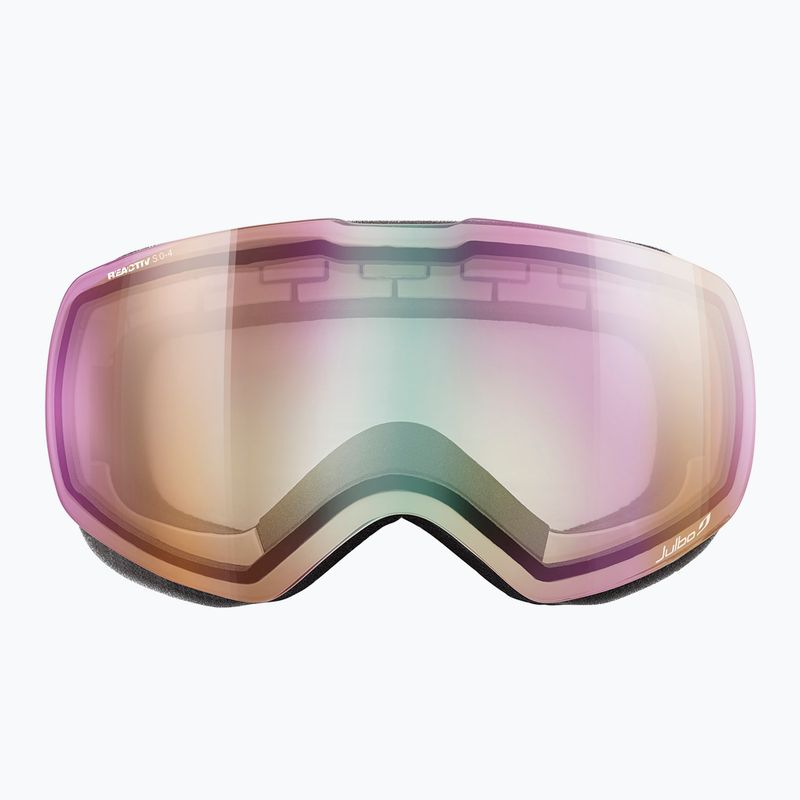 Skibrille Julbo Shadow Reactiv High Contrast beige/flash purple 3
