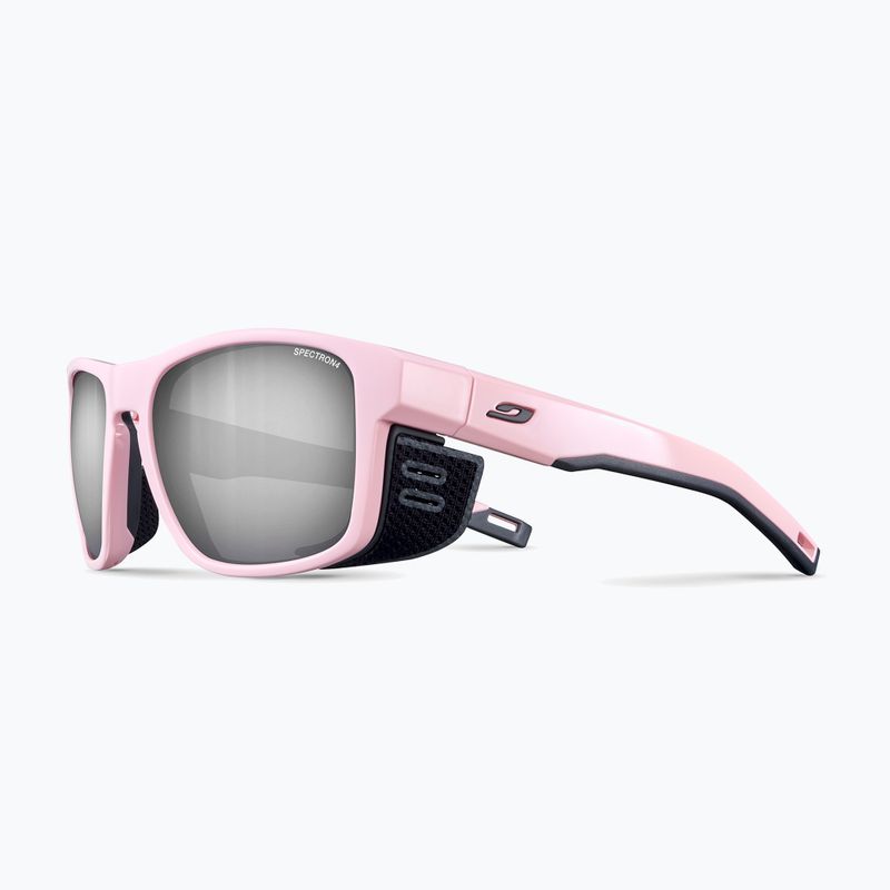 Julbo Shield M Spectron 4 glänzend pastellrosa/dunkelgrau Sonnenbrille