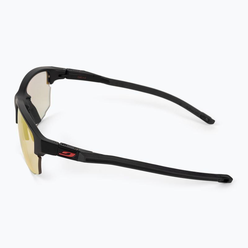 Julbo Split Reactiv 1-3 Light Amplifier matt schwarz/rot Fahrradbrille 4
