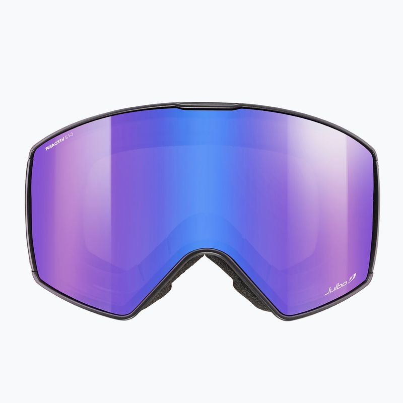 Skibrille Julbo Launcher Reactiv High Contrast black/flash blue 3