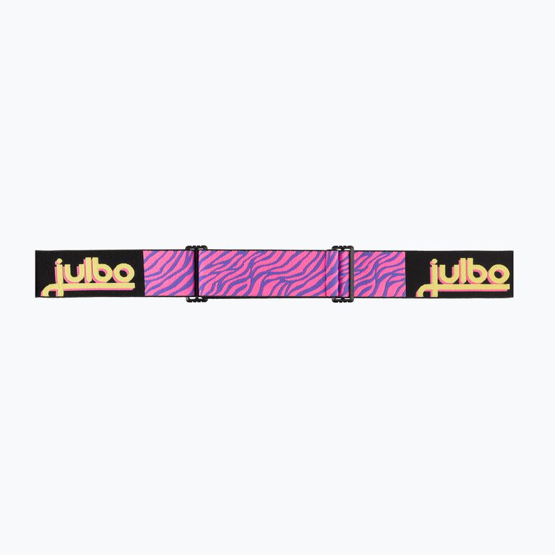 Skibrille Julbo Launcher Reactiv High Contrast pink/ black/ flash blue 6
