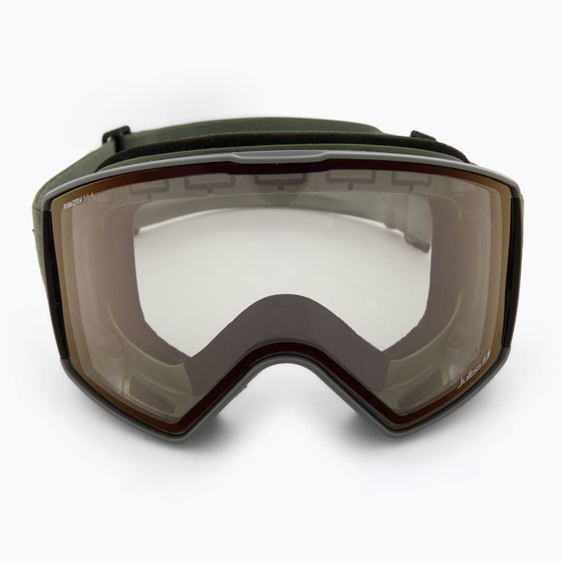 Skibrille Julbo Launcher Reactiv High Contrast green/ flash infrared 2