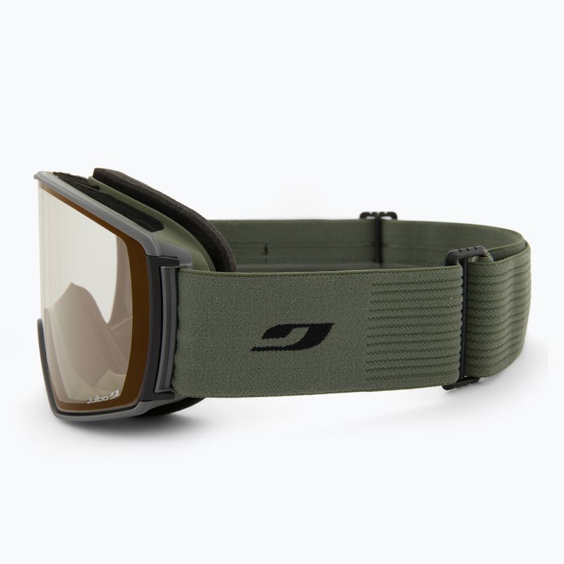 Skibrille Julbo Launcher Reactiv High Contrast green/ flash infrared 4