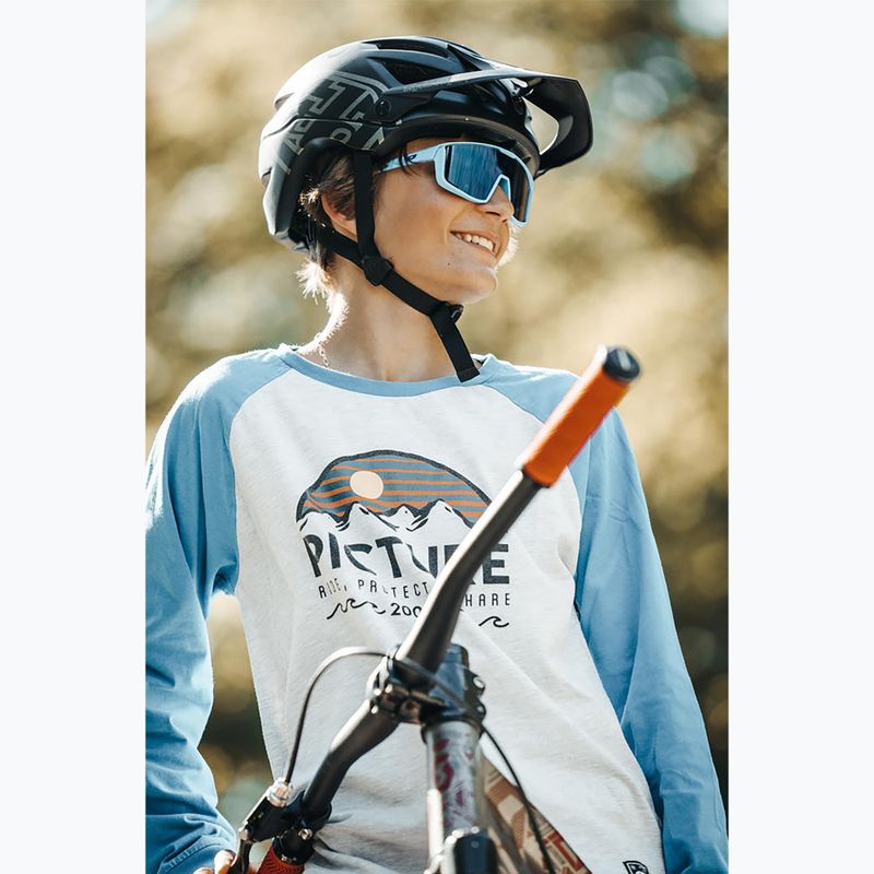 Kinder-Sonnenbrille Julbo Fury Junior Spectron matt blau/blau flash 4