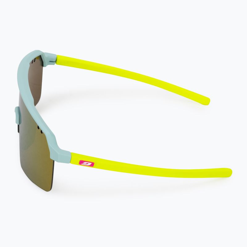 Kinder-Sonnenbrille Julbo Intensity Junior Spectron blue pastel matt/ neon yellow matt 4