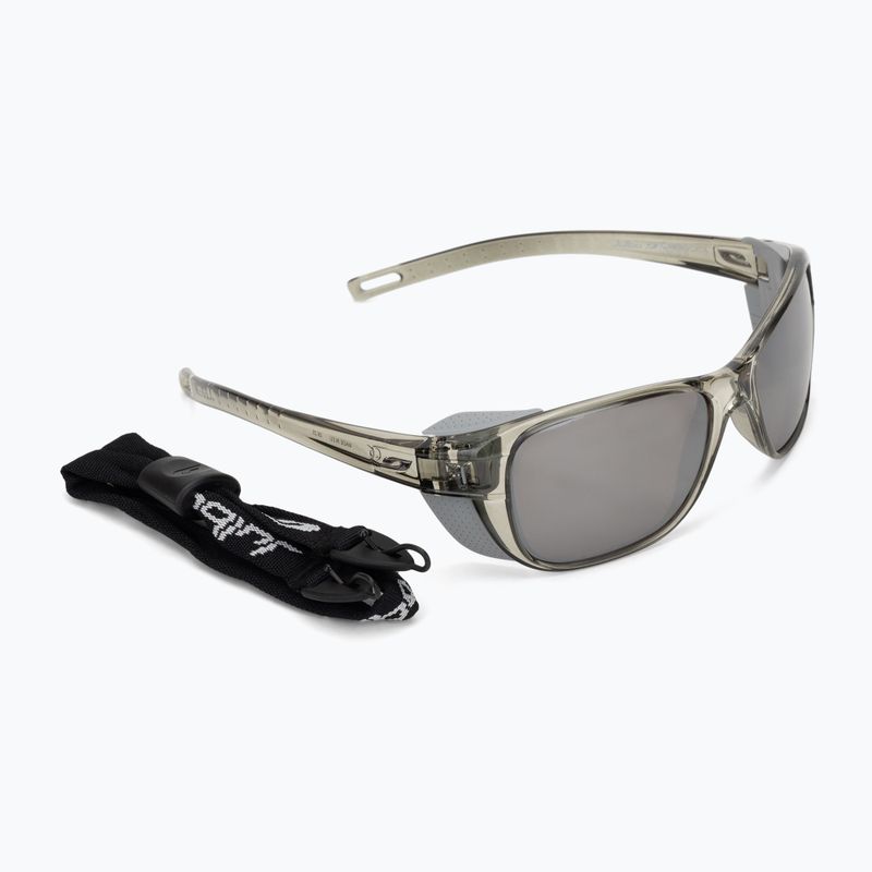 Sonnenbrille Julbo Camino Spectron shiny translu green/light gray