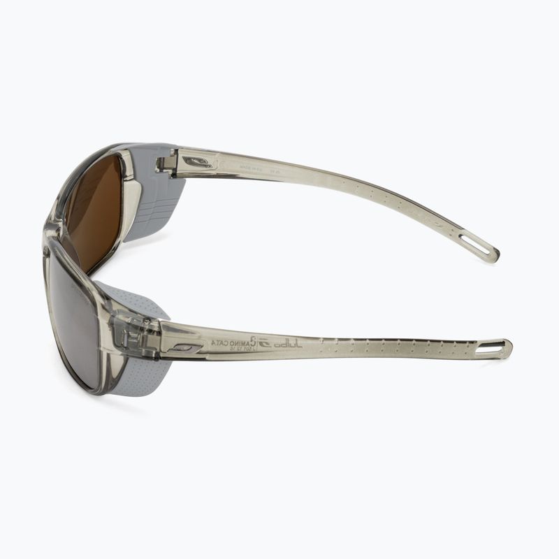 Sonnenbrille Julbo Camino Spectron shiny translu green/light gray 5