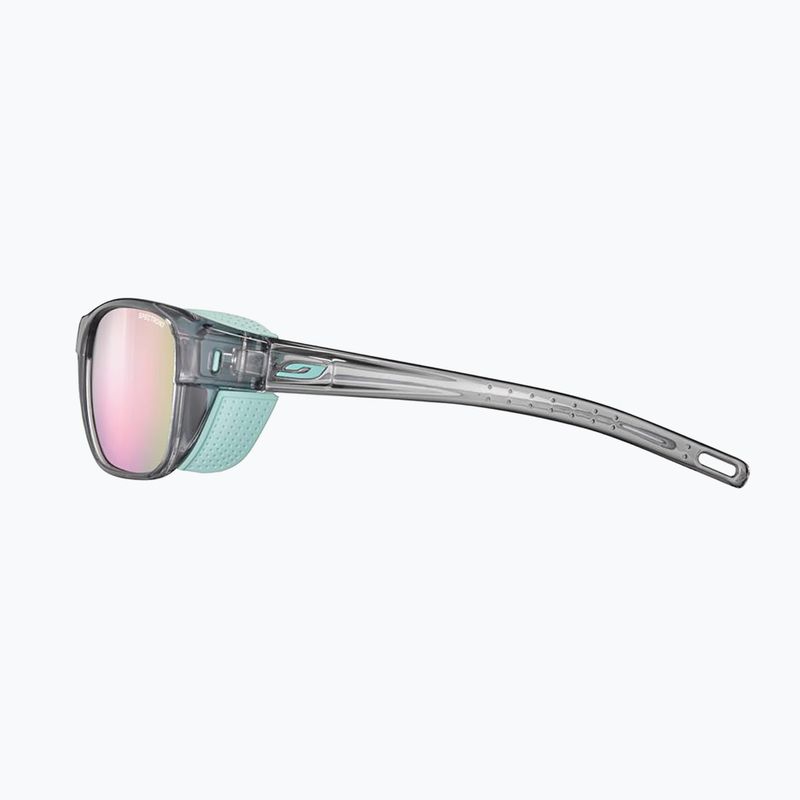 Sonnenbrille Julbo Camino M Spectron shiny translu light gray/mint 3