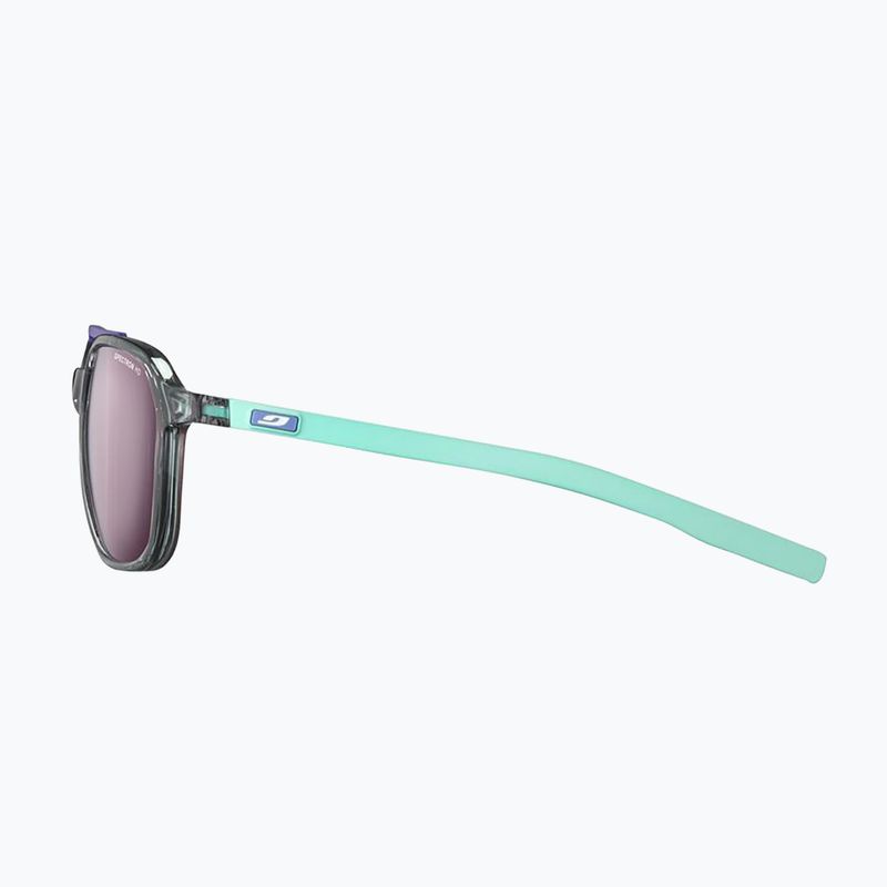 Sonnenbrille Julbo Slack Spectron HD grey translucent glossy/mint matte 3