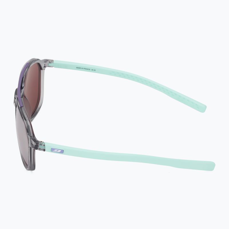 Sonnenbrille Julbo Slack Spectron HD grey translucent brillant/blue matte 4