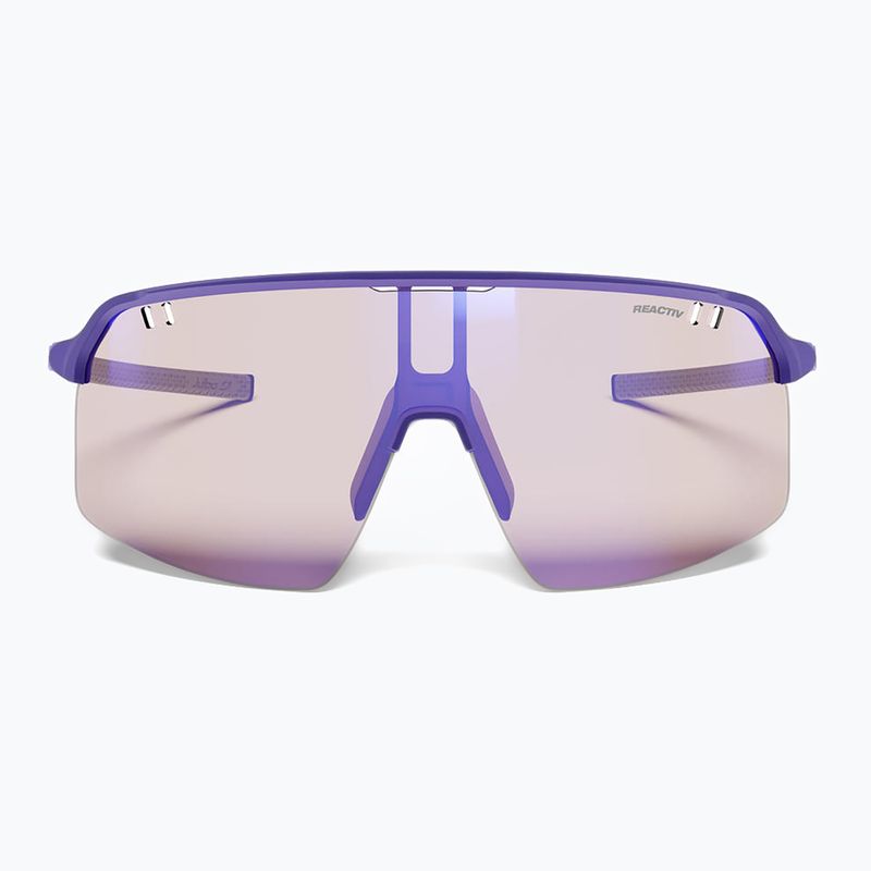 Sonnenbrille Julbo Intensity Reactiv High Contrast matt purple/gray/green 3