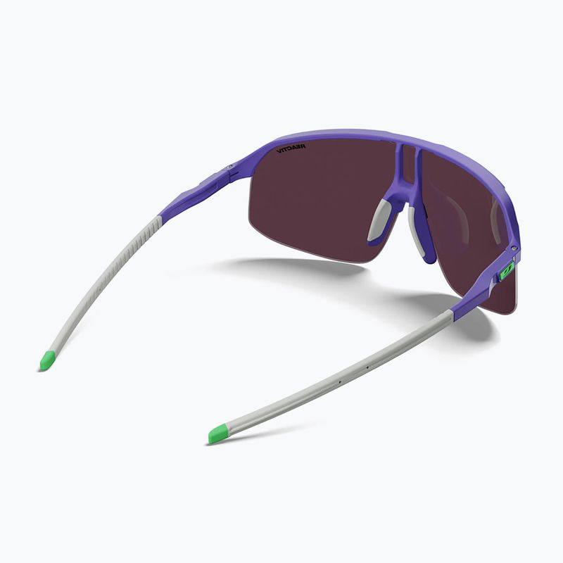 Sonnenbrille Julbo Density Reactiv High Contrast matt purple/gray/green 5