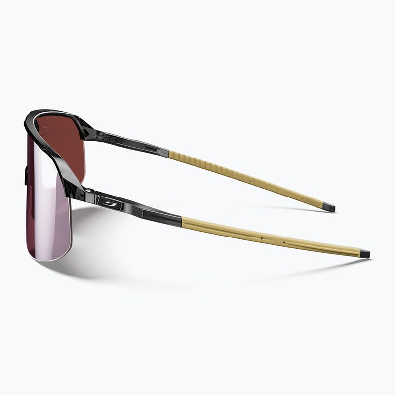 Sonnenbrille Julbo Density Spectron HD shiny translucent black/light brown 3