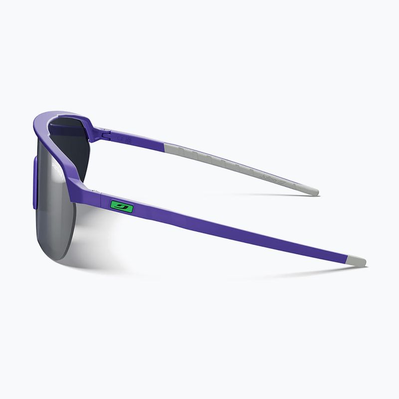 Sonnenbrille Julbo Frequency Spectron matt purple/gray/green 3