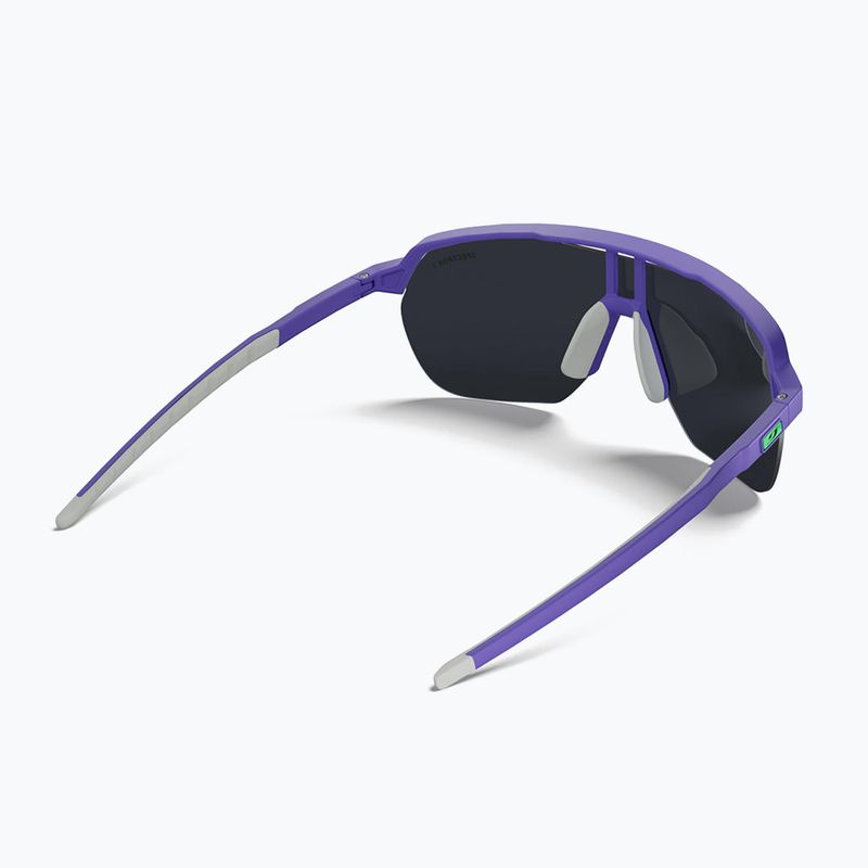 Sonnenbrille Julbo Frequency Spectron matt purple/gray/green 4