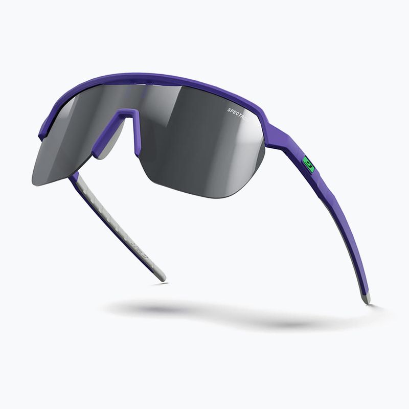 Sonnenbrille Julbo Frequency Spectron matt purple/gray/green 5