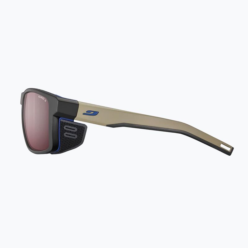 Sonnenbrille Julbo Shield Polar HD shiny translu black/brown 3