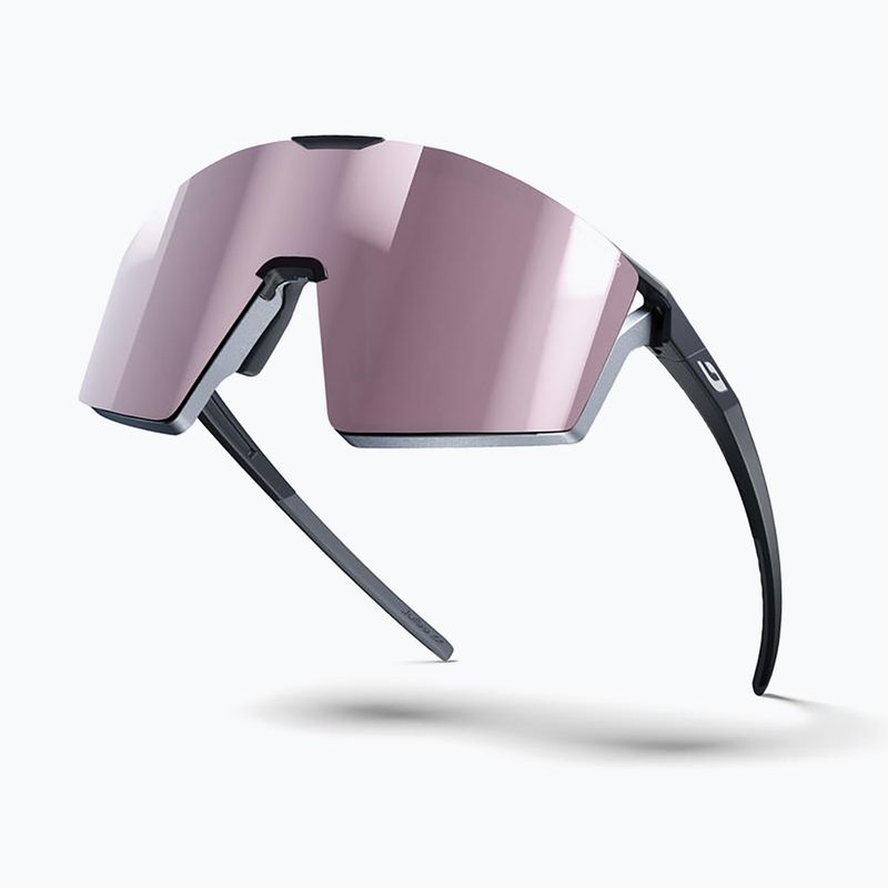 Sonnenbrille Julbo Edge Spectron HD matte dark gray/chrome gray 5