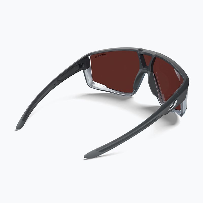 Sonnenbrille Julbo Fury Spectron matt dark gray/chrome gray 4