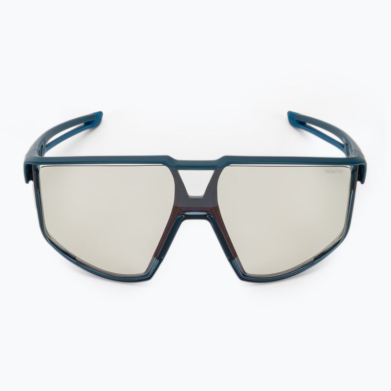 Sonnenbrille Julbo Fury Reactiv High Contrast matt blue/translu blue 3