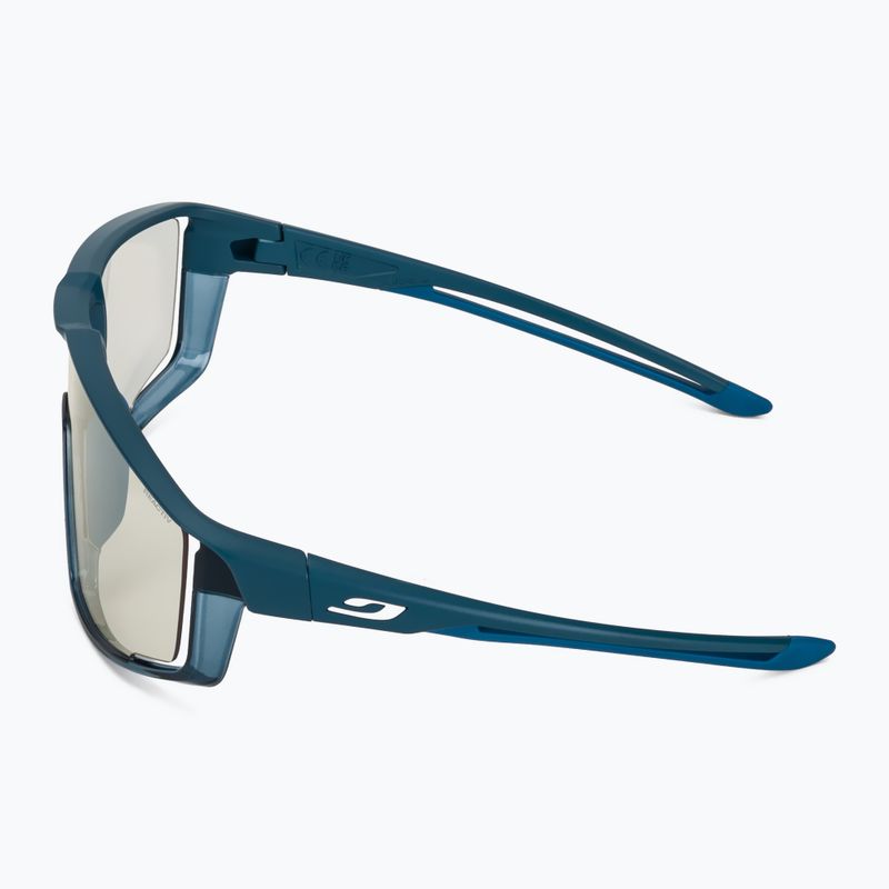 Sonnenbrille Julbo Fury Reactiv High Contrast matt blue/translu blue 4