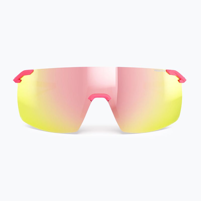 Sonnenbrille Julbo Faster M Reactiv LAGP matt fluo pink 2