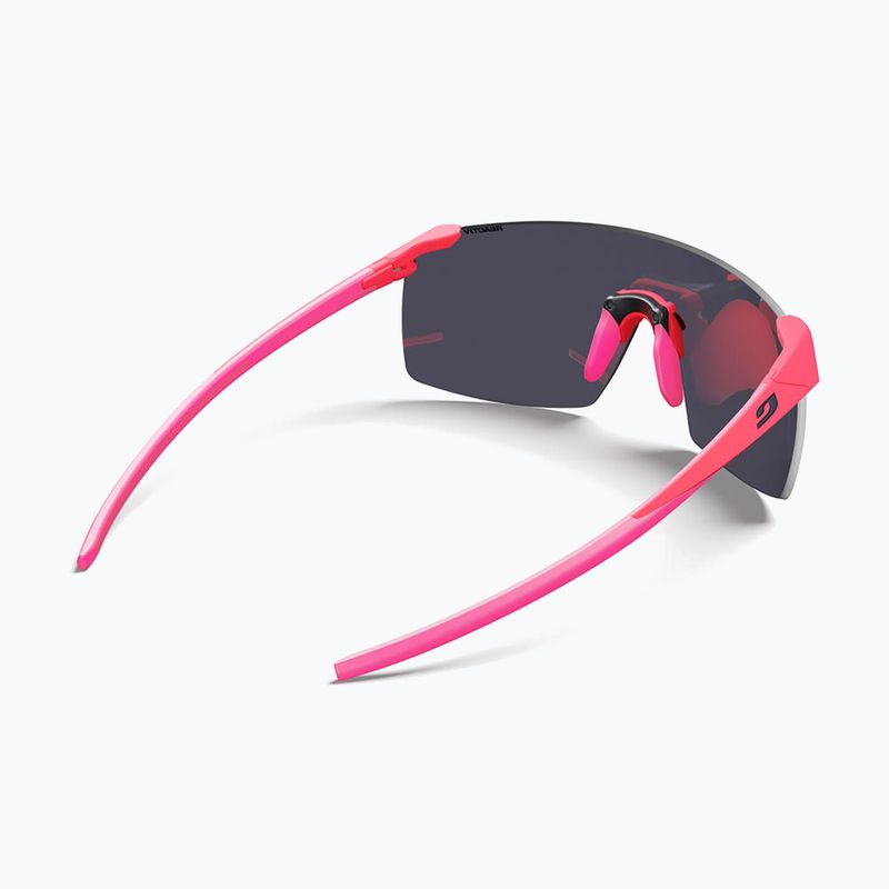 Sonnenbrille Julbo Faster M Reactiv LAGP matt fluo pink 5