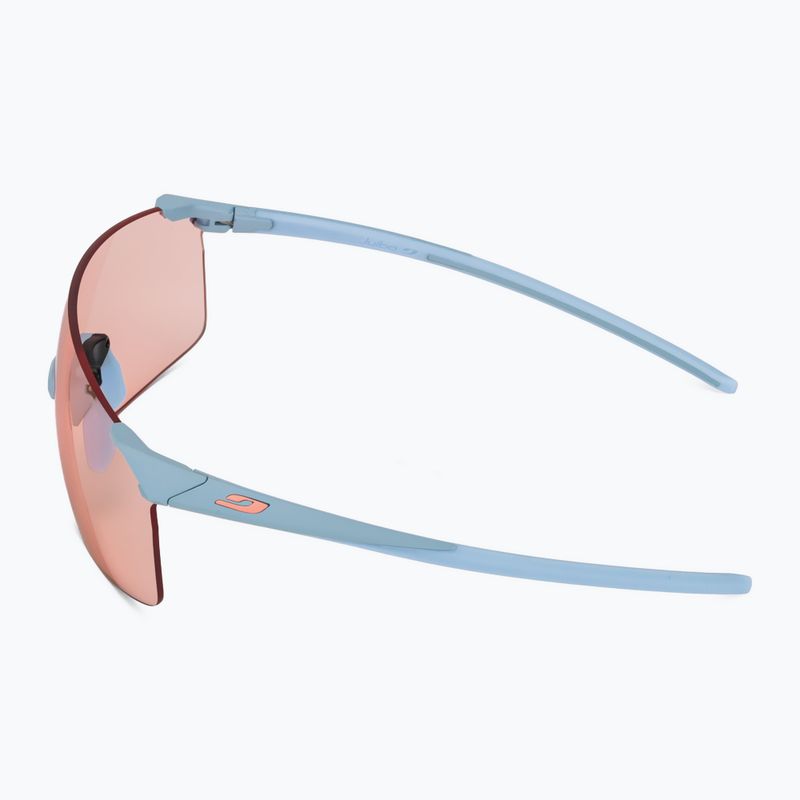 Sonnenbrille Julbo Faster M Reactiv High Contrast matt light blue 4