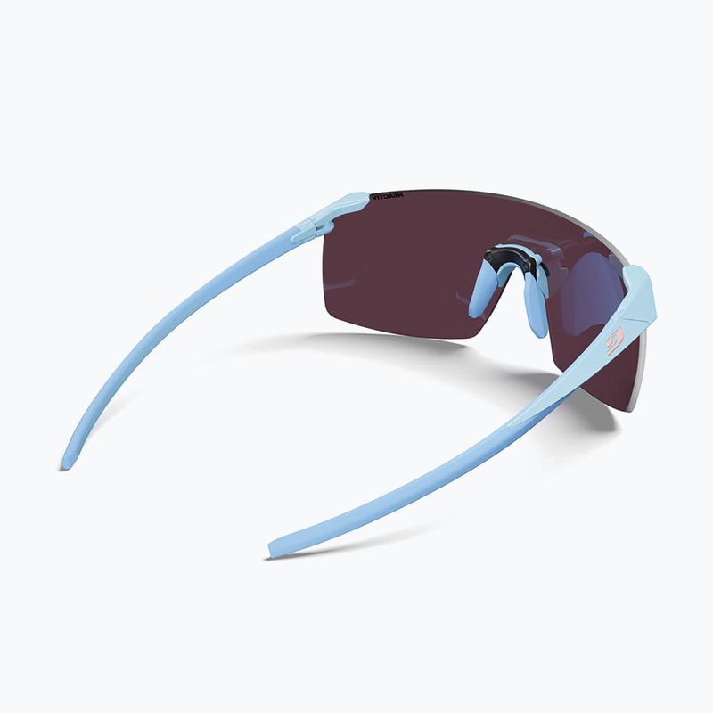 Sonnenbrille Julbo Faster M Reactiv High Contrast matt light blue 5