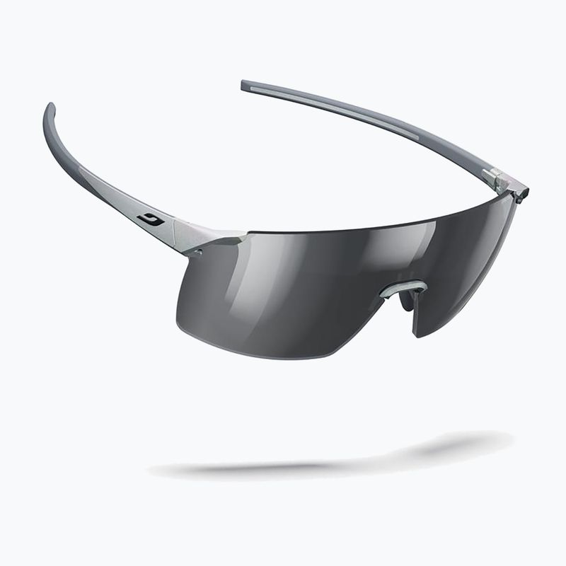 Sonnenbrille Julbo Faster M Spectron shiny silver/black 4
