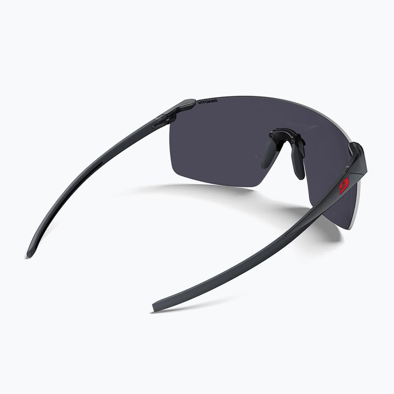 Sonnenbrille Julbo Faster L Reactiv Light Amplifier matte translucent black 5