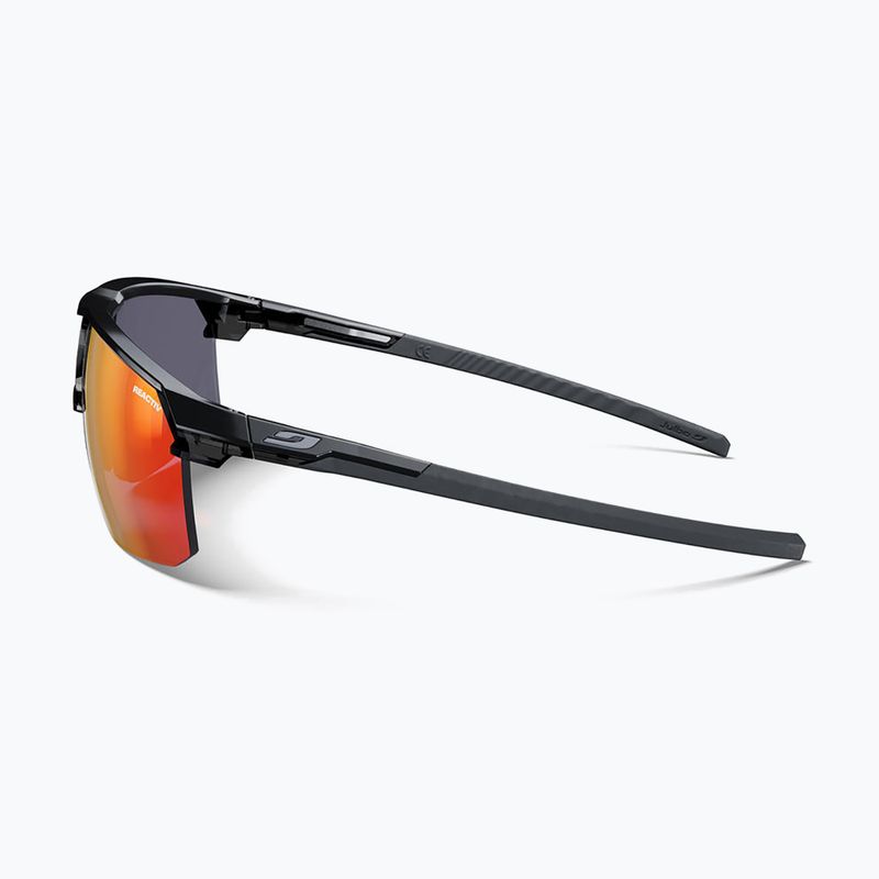 Sonnenbrille Julbo Liry Reactiv Light Amplifier shiny black/shiny translu dark grey 4