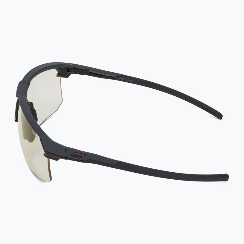 Sonnenbrille Julbo Liry Reactiv High Contrast matt grey/shiny dark brown 4