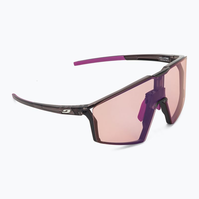 Sonnenbrille Julbo Edge Reactiv High Contrast shiny translu black/purple 2
