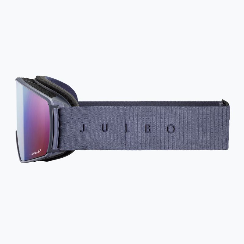 Skibrille Julbo Launcher Reactiv High Contrast dark blue/flash purple 5