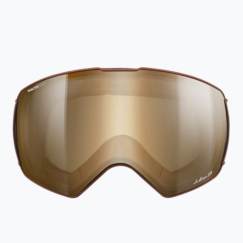 Skibrille Julbo Lightyear Reactiv High Contrast S0-S4 brown/flash infrared 4