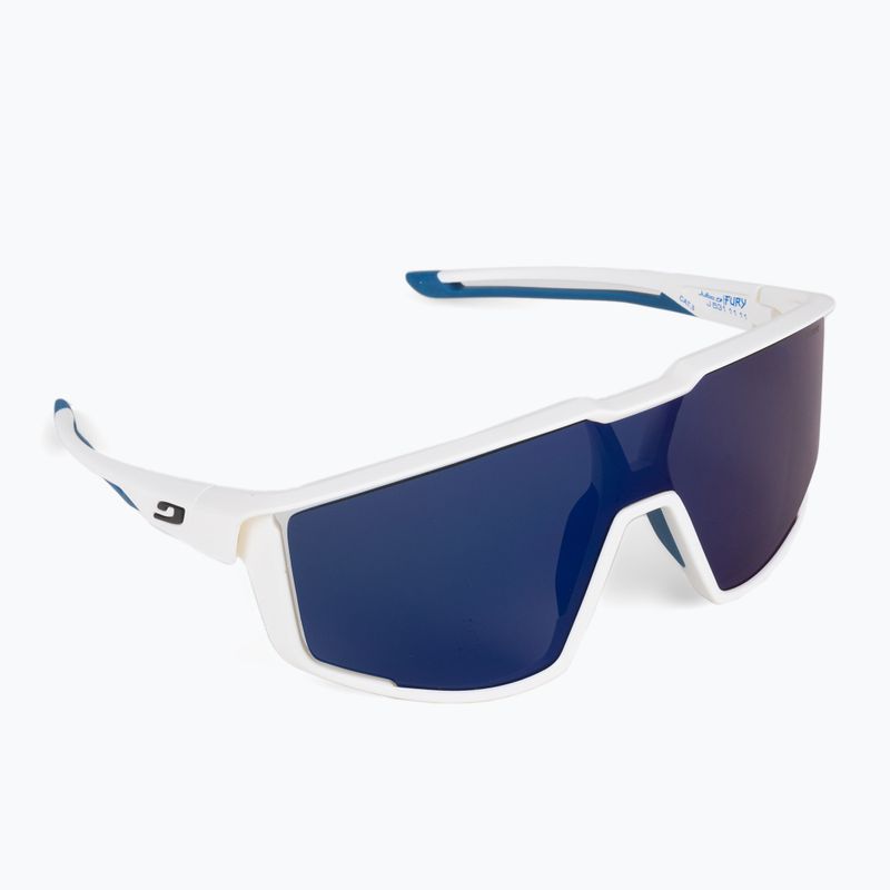 Julbo Fury Spectron 3Cf weiß-blaue Fahrradbrille J5311111