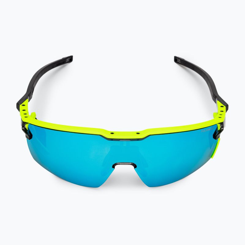 Julbo Ultimate Cover Polar 4 Hd Fahrradbrille schwarz/gelb fluo/kapsel ocean master 4