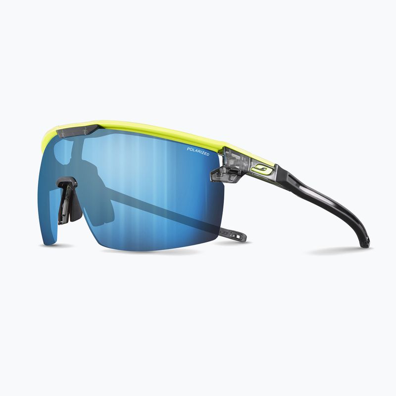 Julbo Ultimate Cover Polar 4 Hd Fahrradbrille schwarz/gelb fluo/kapsel ocean master 7