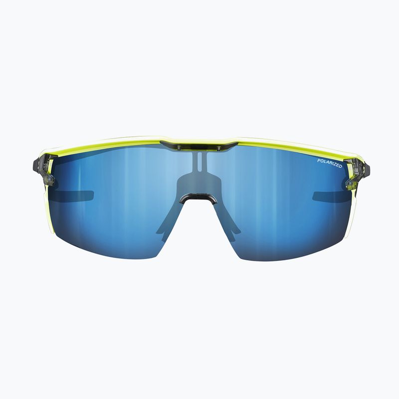 Julbo Ultimate Cover Polar 4 Hd Fahrradbrille schwarz/gelb fluo/kapsel ocean master 10