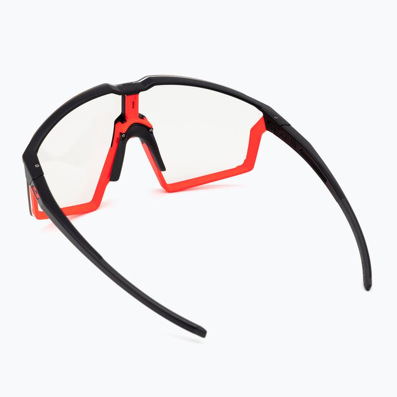 Julbo Edge Reactiv 0-3 matt schwarz/matt fluo orange/klar Sonnenbrille 2