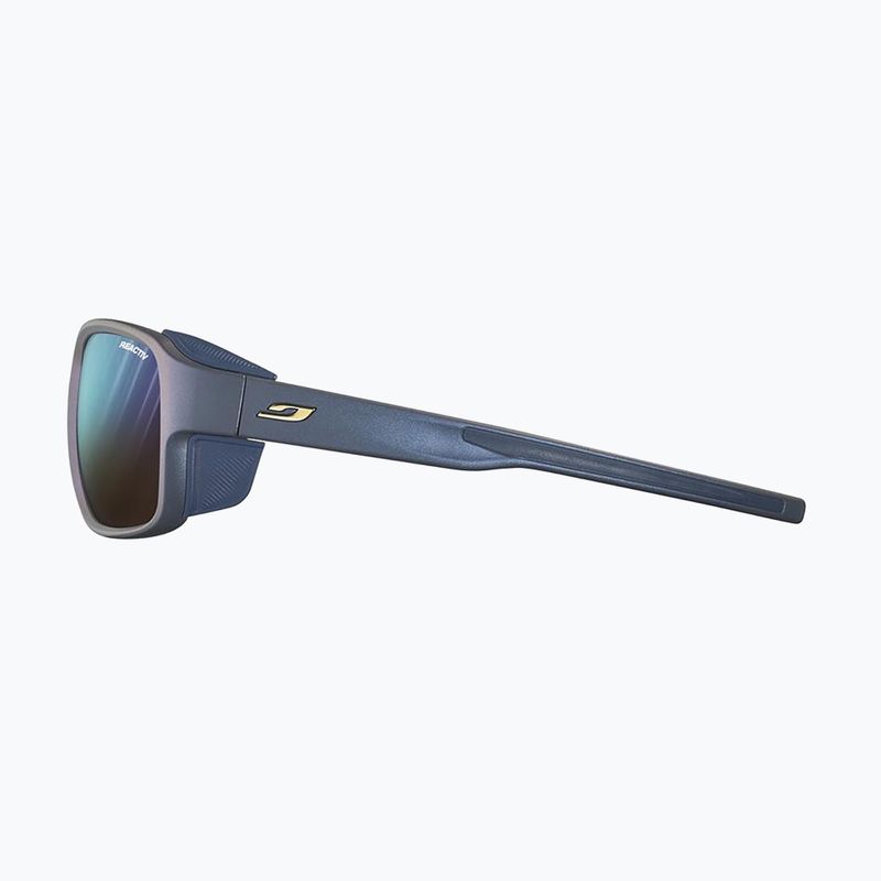 Sonnenbrille Julbo Monterosa 2 Reactiv iridescent cyan blue/purple 4