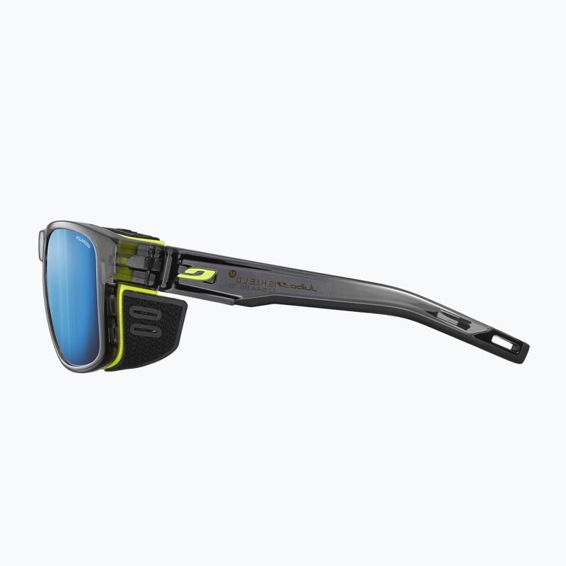 Julbo Shield Polar 4 Hd schwarz/gelb fluo/kapsel ocean master Fahrradbrille 9