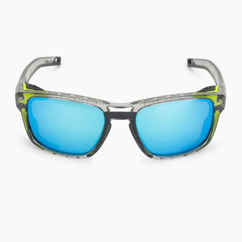 Julbo Shield M Polar 4 Hd schwarz/gelb fluo/kapsel ocean master Fahrradbrille 4