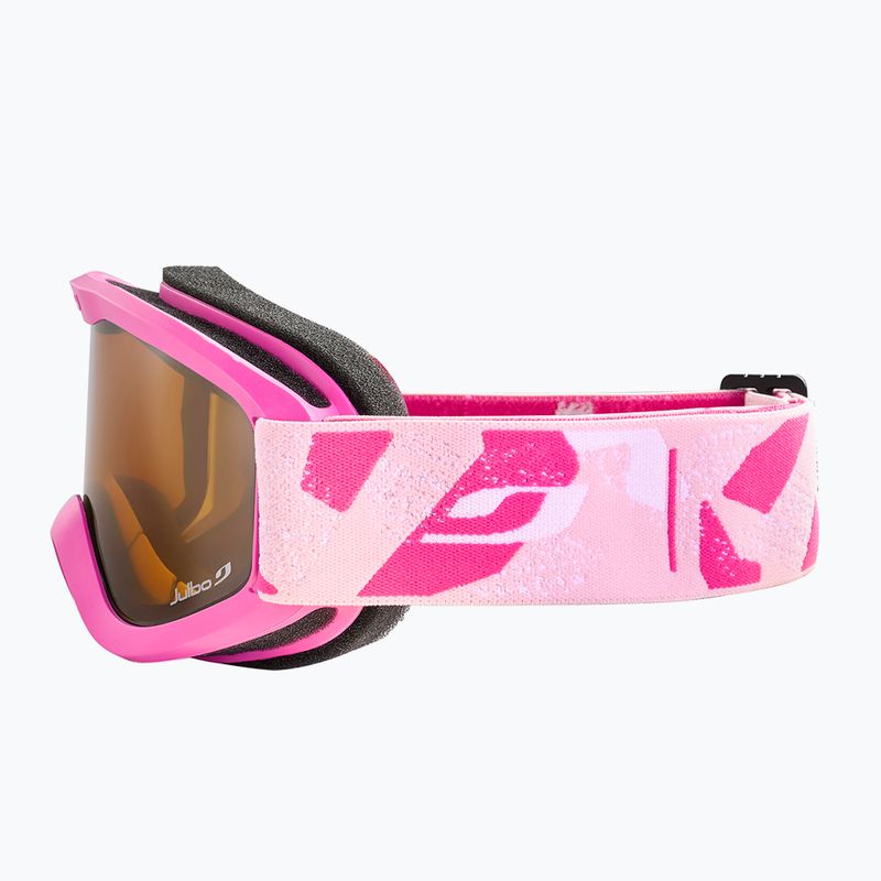 Kinder-Skibrille Julbo Atome Chromakids pink/brown 3