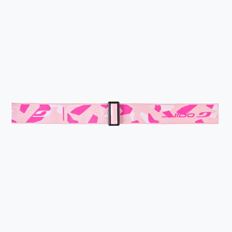 Kinder-Skibrille Julbo Atome Chromakids pink/brown 4