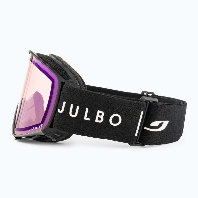 Julbo Quickshift Reactiv High Contrast Skibrille schwarz/grau/flash blau 4