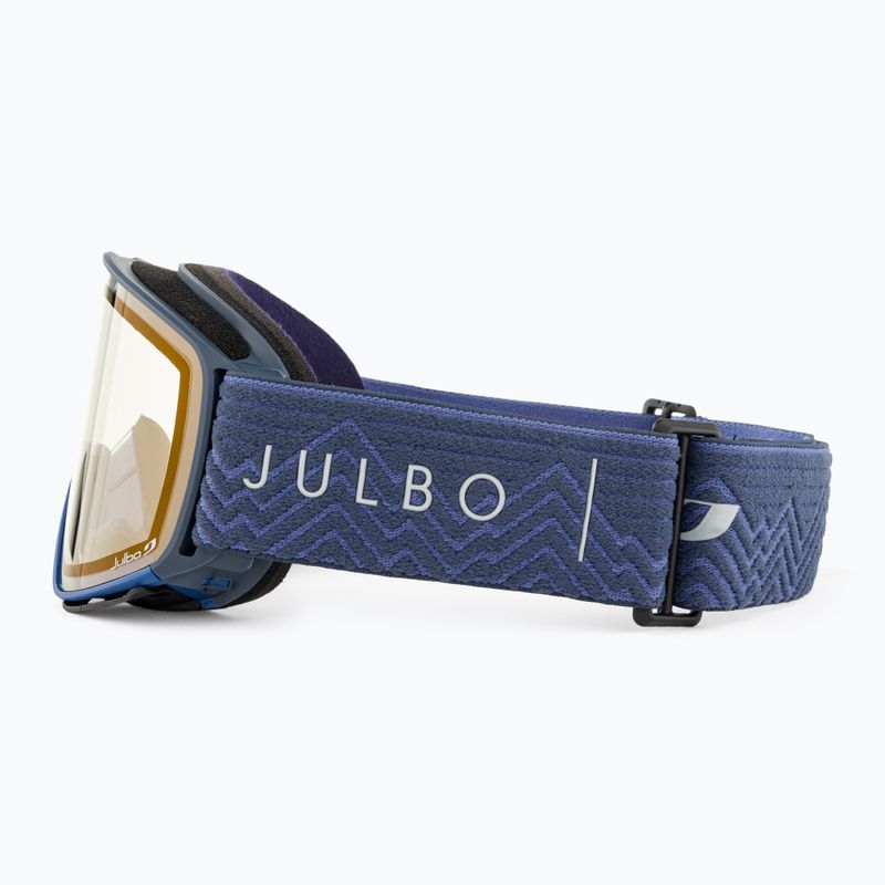 Julbo Quickshift Reactiv High Contrast blau/blau/blinkend Infrarot-Skibrille 4