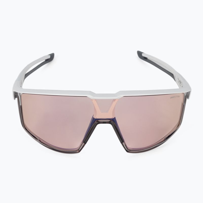 Julbo Fury Reactiv 1-3 High Contrast matt weiß/transluzent grau Fahrradbrille 3