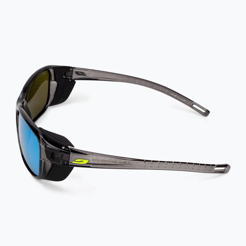 Julbo Camino Polar 4 Hd schwarz/gelb fluo/kapsel ocean master Fahrradbrille 4